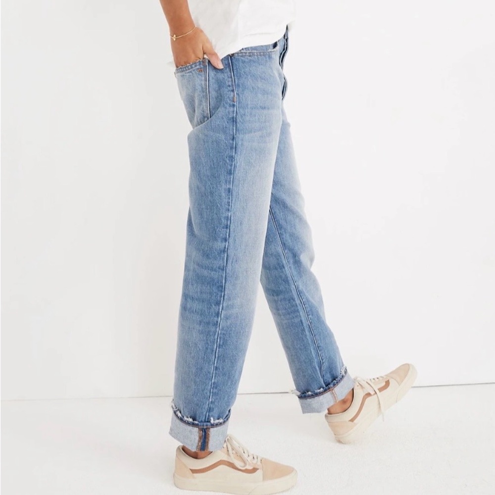 Madewell Slouchy Dad Jeans. Button Fly. Sz 30.